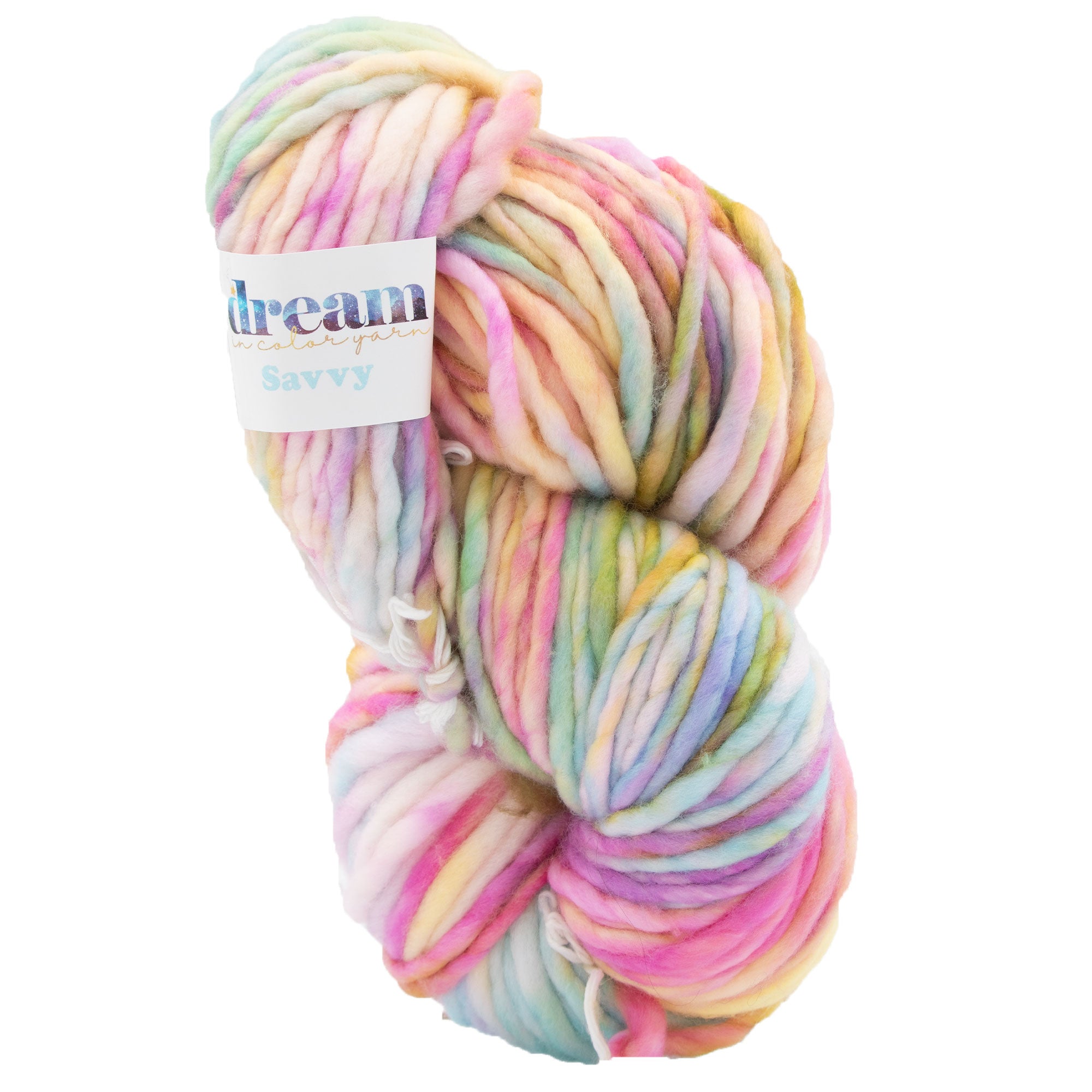 Dream in Color Savvy Super Bulky Yarn - Stunning Gold & Kisses Shades