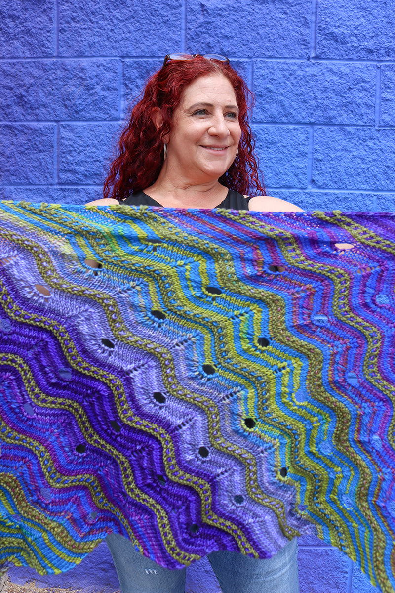 Ambah O'Brien Patterns - Adventuresome Knit Wrap - Instant PDF Download