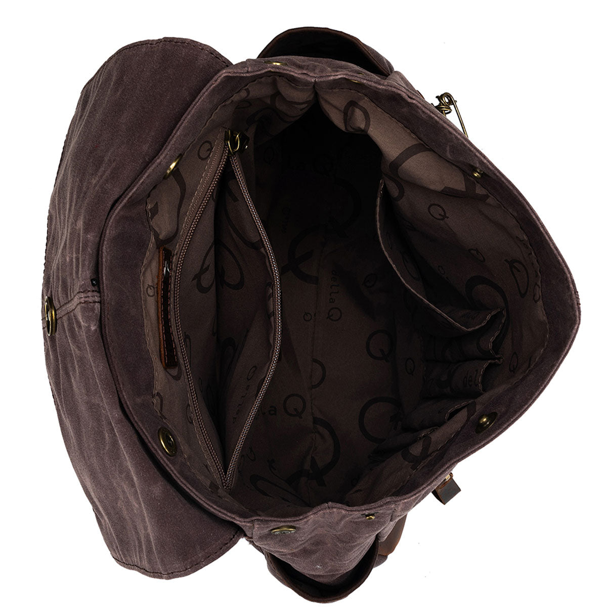 della Q Maker's Ideal Midi Backpack - Cocoa for Crafting Enthusiasts