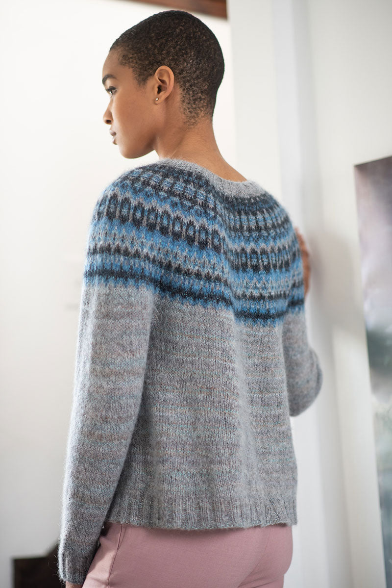 Berroco Booklet 427 - Dulce Patterns - Chiara Colorwork Pullover Pattern - PDF Download