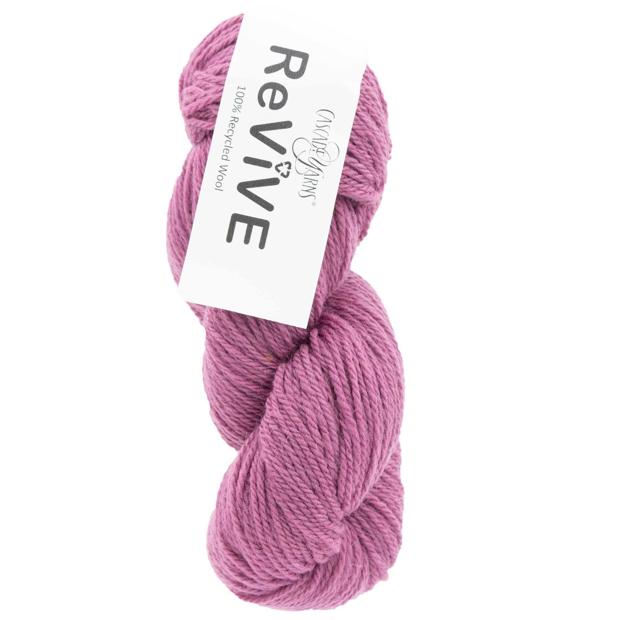 Cascade Yarns ReVive Worsted Gauge Recycled Wool Yarn - 11 Mauve