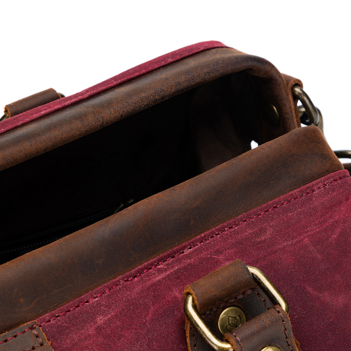 Della Q Maker's Canvas Satchel - Stunning Purple for Crafters