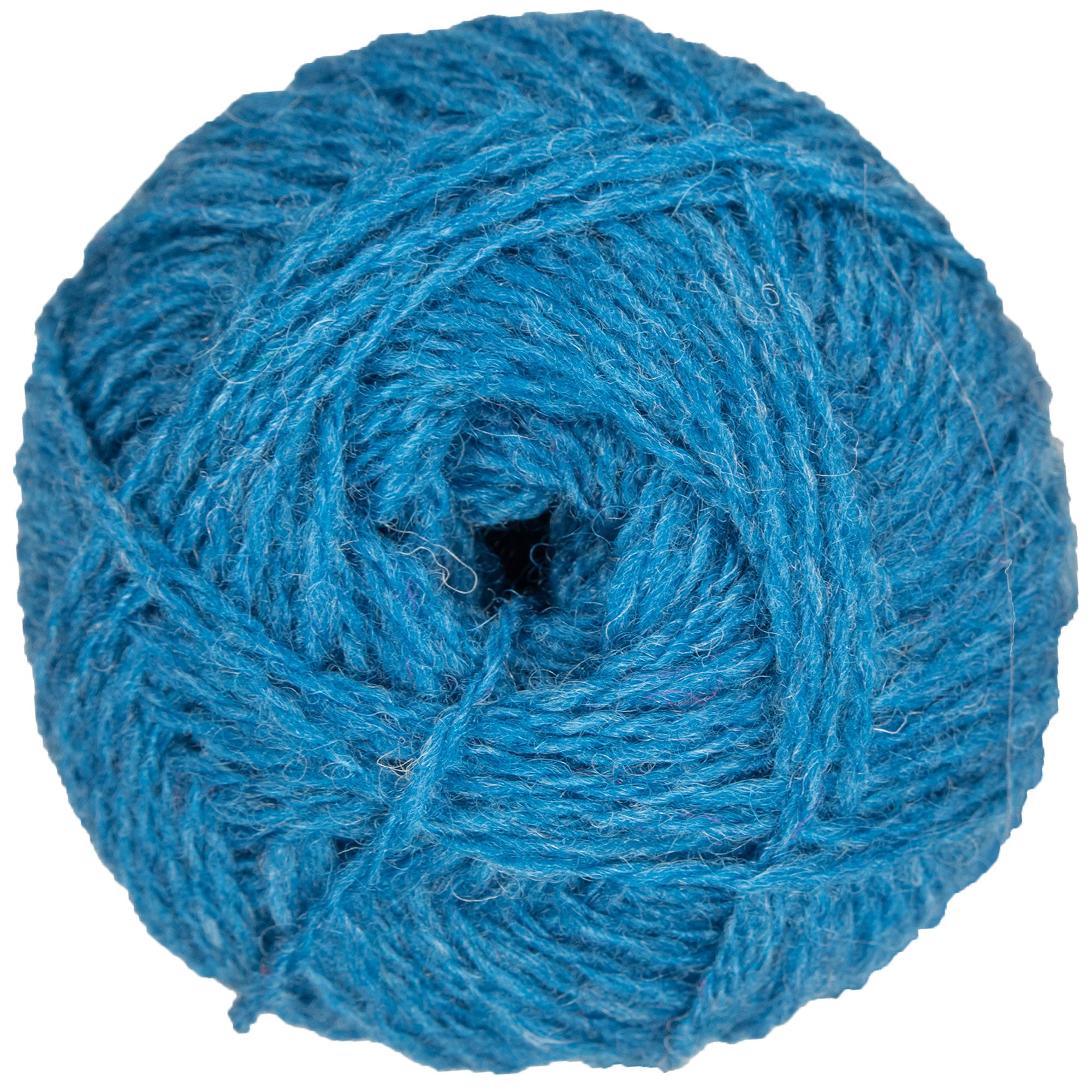 Jamieson's of Shetland Premium Spindrift Yarn - 676 Sapphire for Colorful Crochet and Knitting