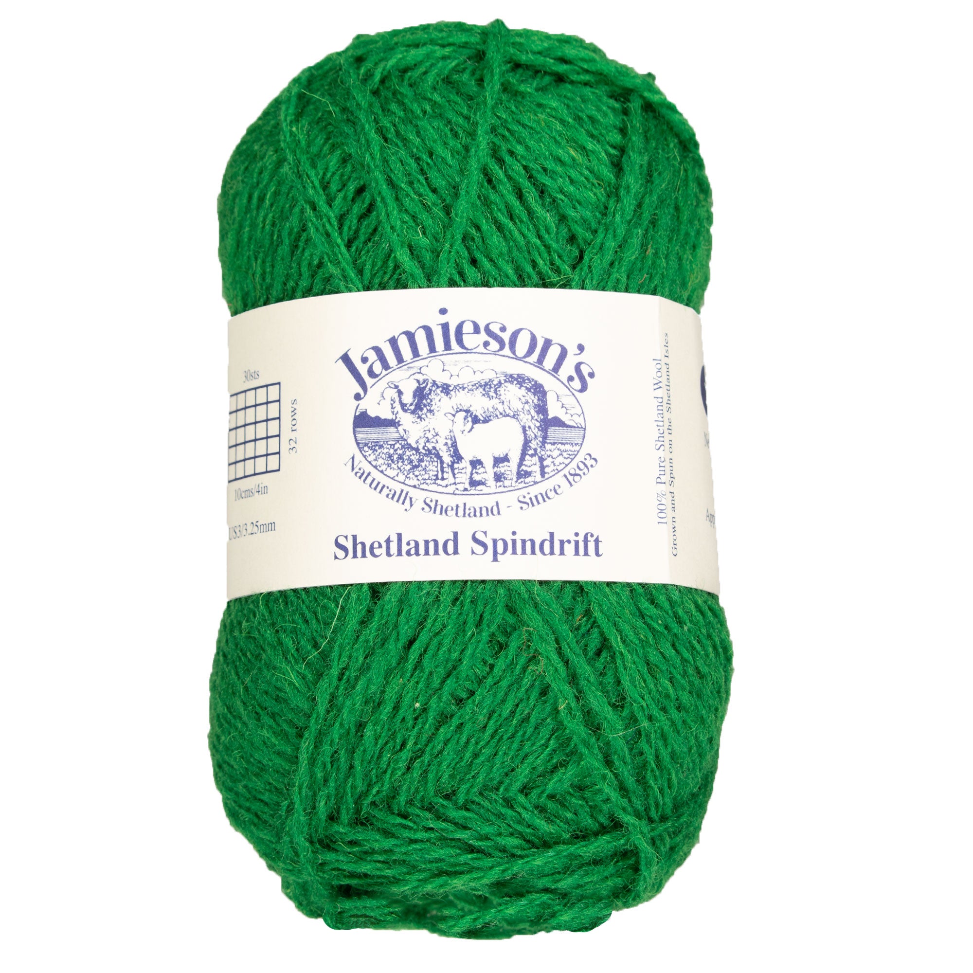 Jamieson's of Shetland Spindrift 2-Ply Yarn - 790 Celtic - Ideal for Crochet & Fair Isle Knitting