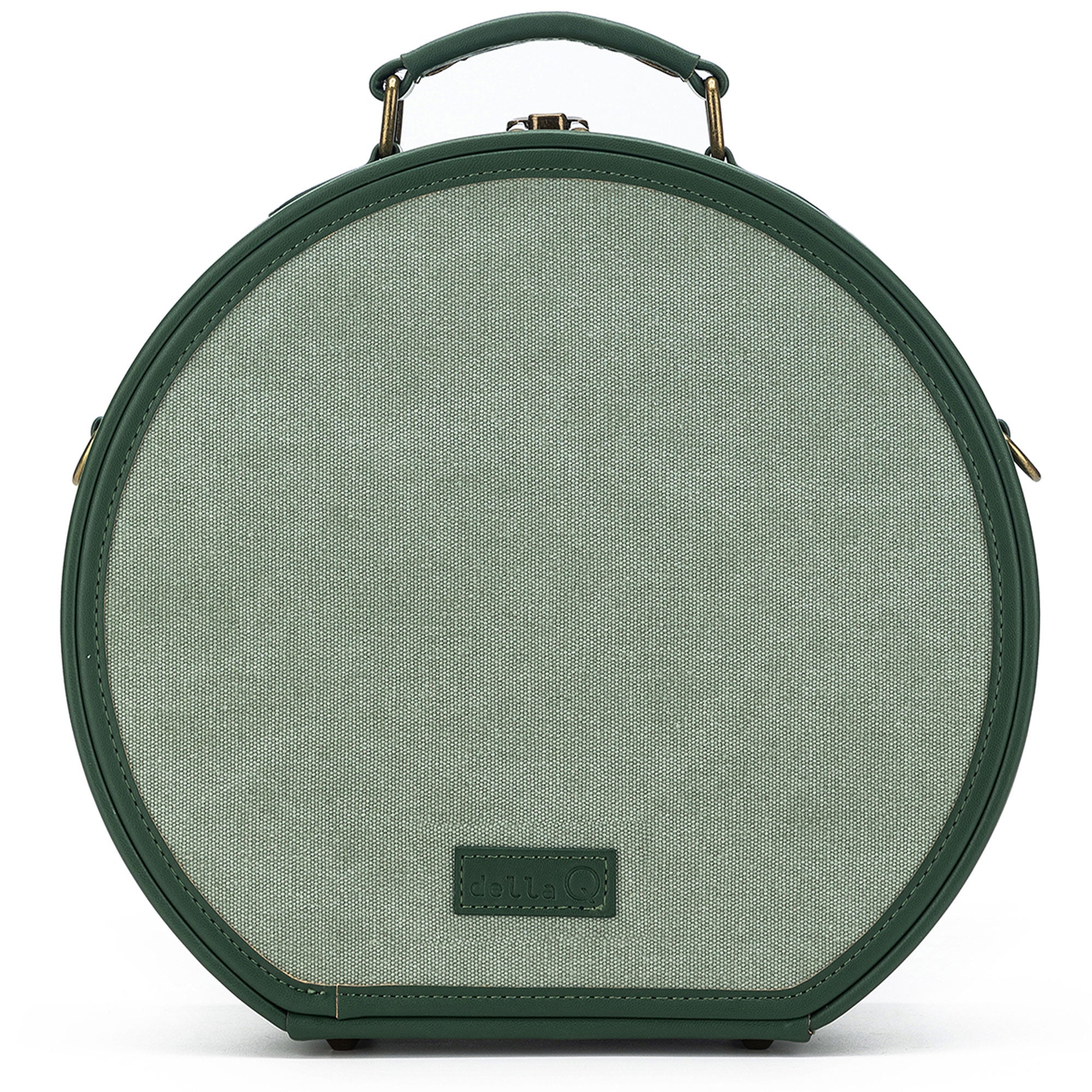 della Q Stylish Sage Maker's Hat Box for Craft Lovers
