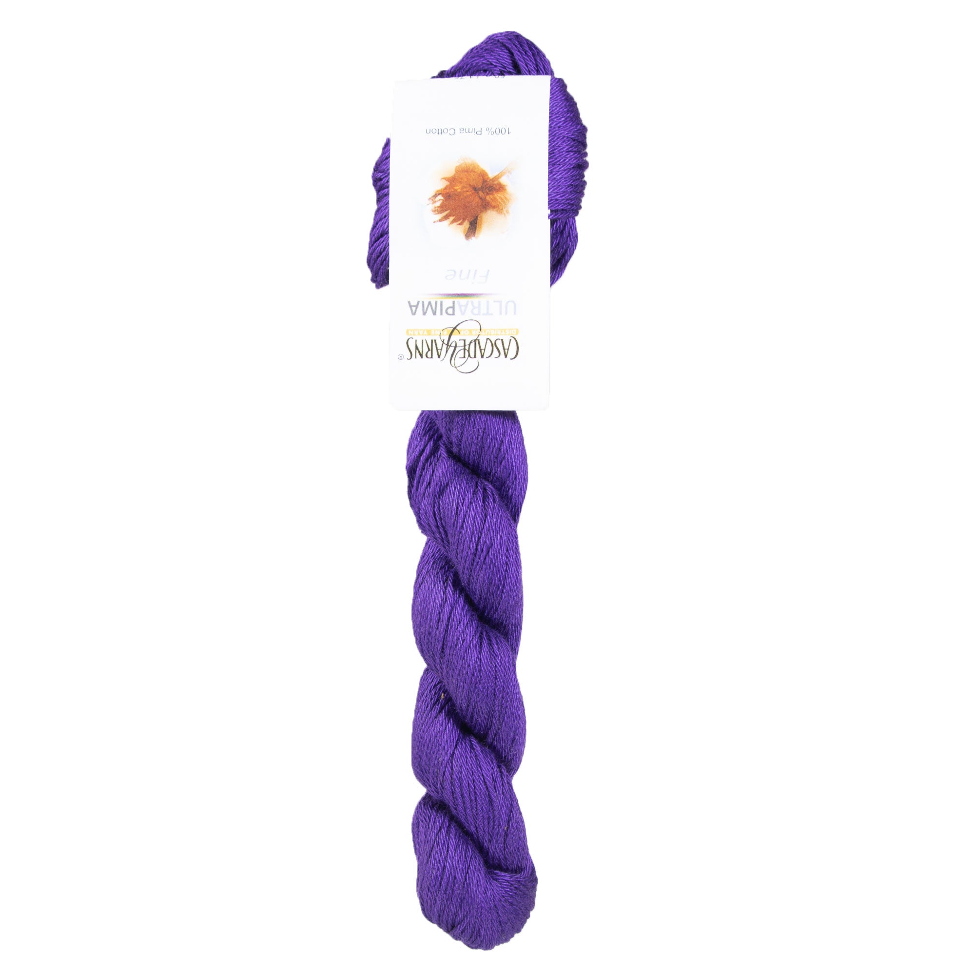 Cascade Yarns Ultra Pima Fine Sport-Weight Yarn - 3821 Deep Periwinkle