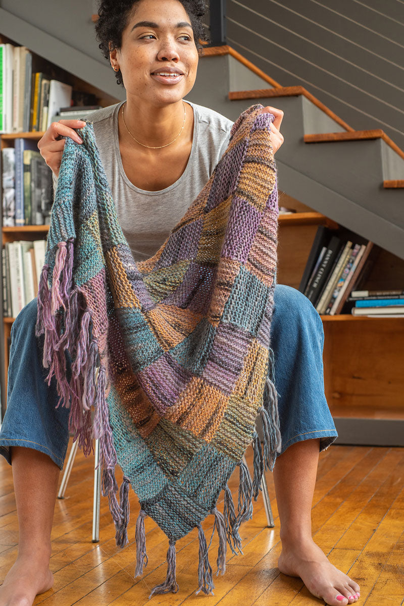 Berroco Booklet 428 - Exclusive Topaz Patterns for Marit Shawl - Instant PDF Download