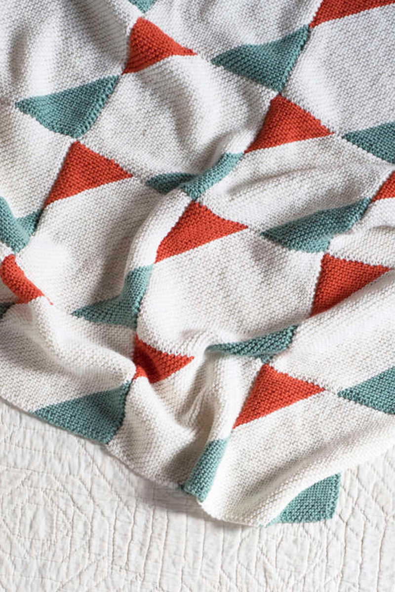 Berroco Comfort Fall 2018 Collection - Kinglet Baby Blanket Knitting Patterns - Instant PDF Download