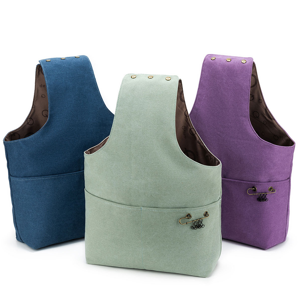 della Q Nora Stylish Bucket Bag - Indigo for Crafting Lovers