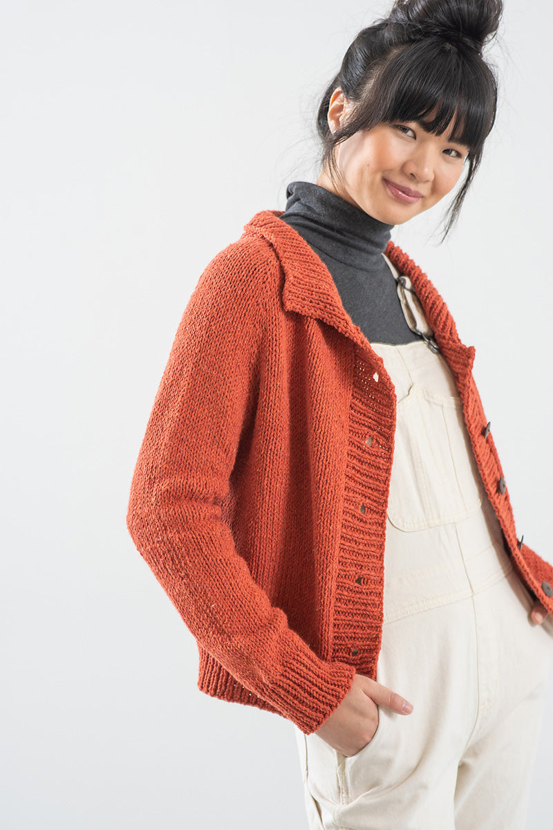 Berroco Fall 2022 Collection - Stylish Valeria Cardigan Patterns - PDF Download