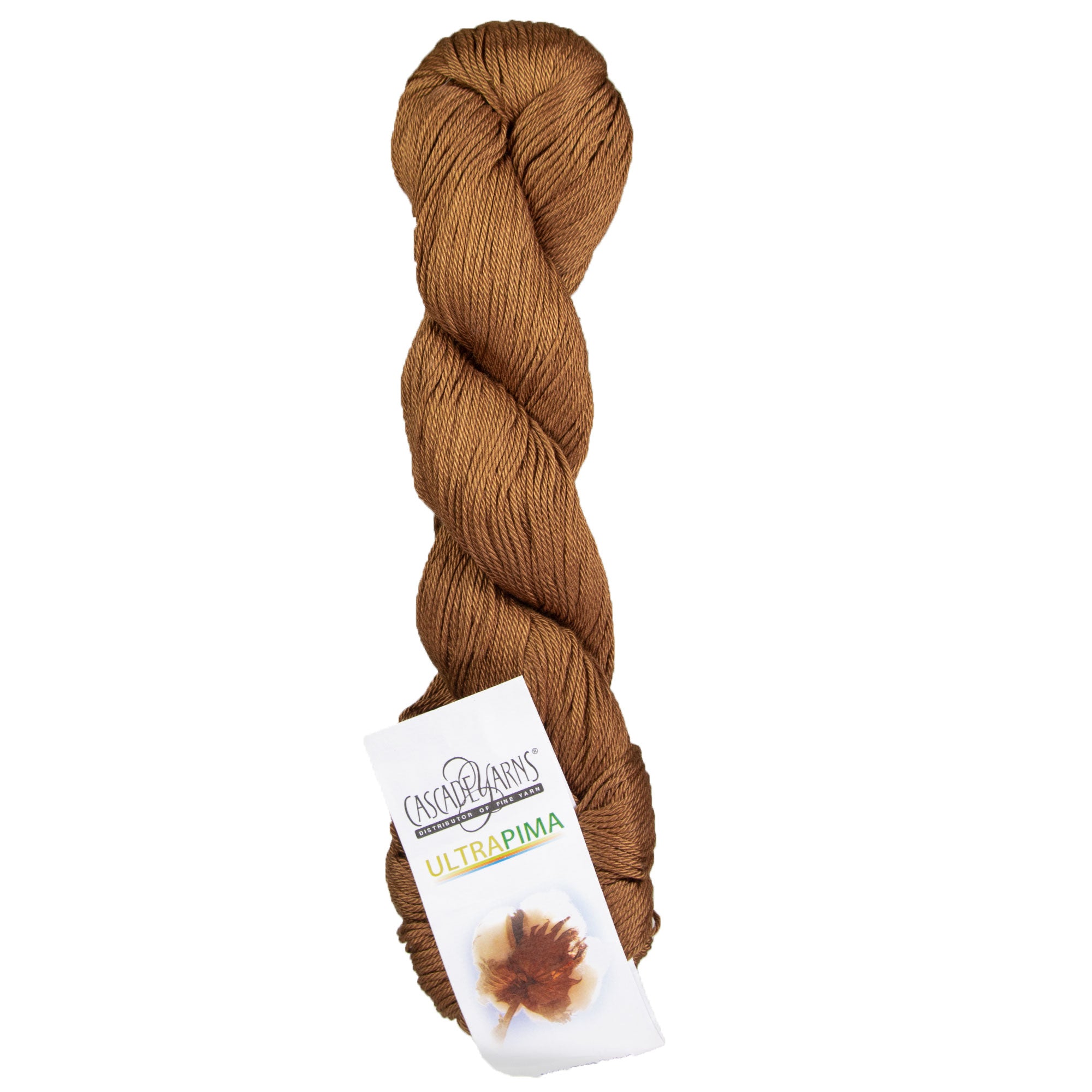 Cascade Yarns Ultra Pima DK - Weight Yarn in 3849 Chipmunk Shade