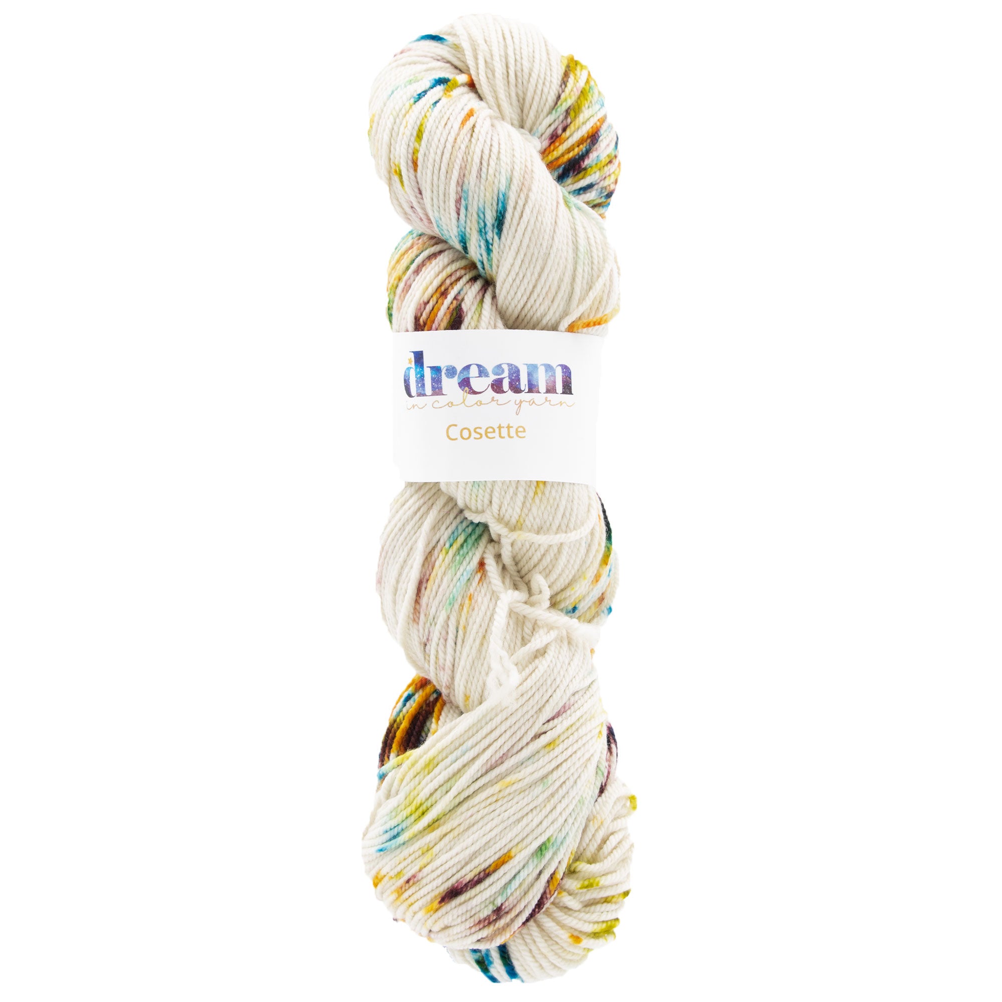 Dream in Color Cosette Yarn - Caroline: Superwash Wool Blend with Cashmere and Nylon for DK-Weight Projects