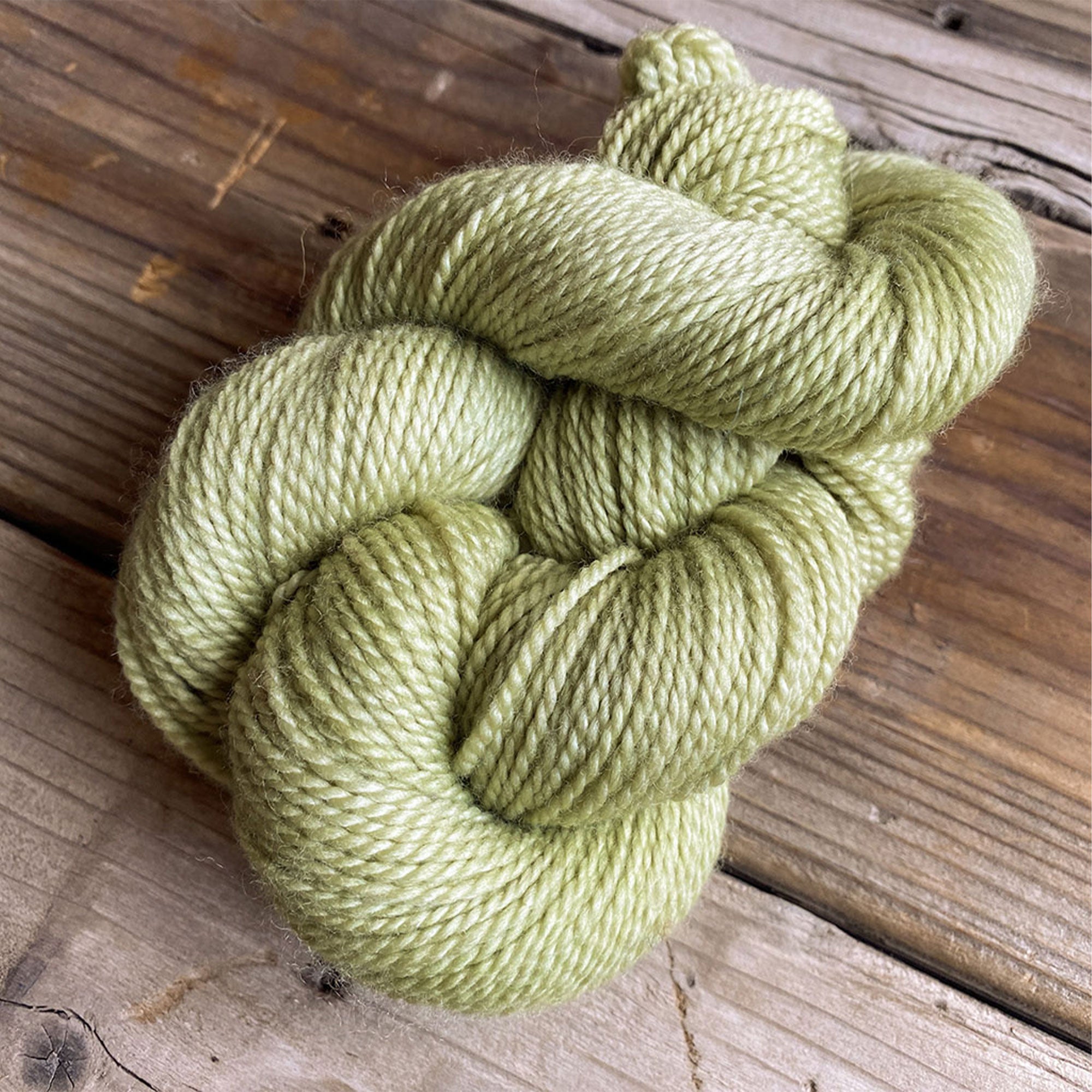 Dream in Color Field Collection: Exquisite Lamb & Goat Yarn in Moss Color