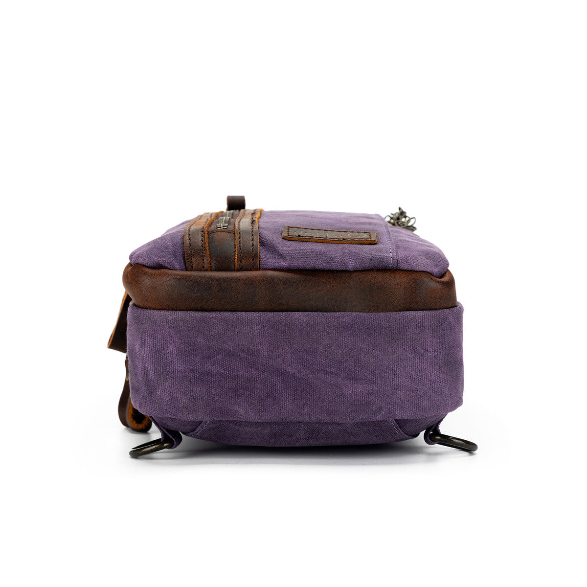 della Q Maker's Mini Purple Messenger: Stylish & Portable