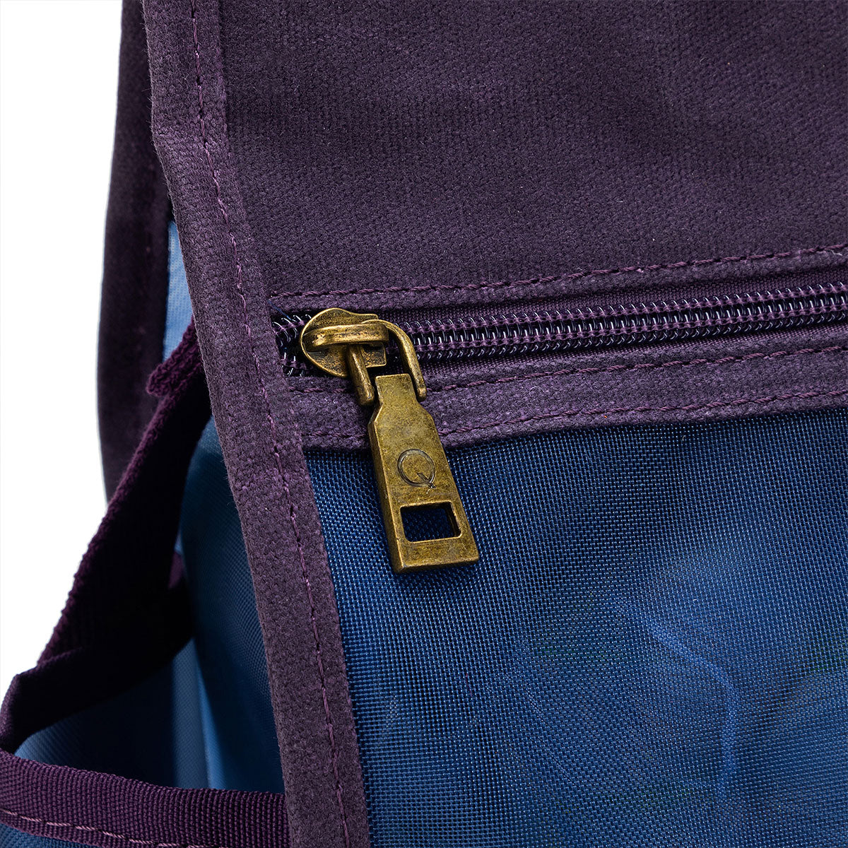 della Q Maker's Purple Tall Mesh Tote - Ideal for Crafting