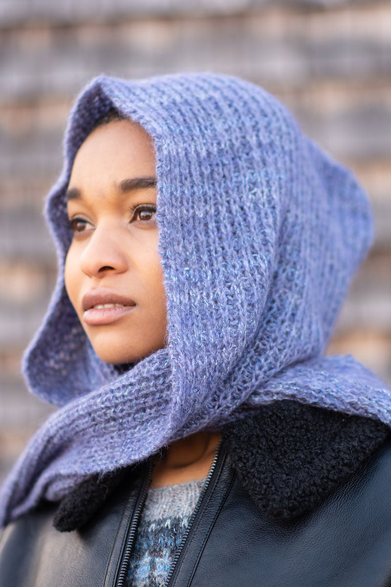 Berroco Booklet 427 - Dulce Patterns - Eloisa Cozy Scarf-Hood Hybrid PDF Download