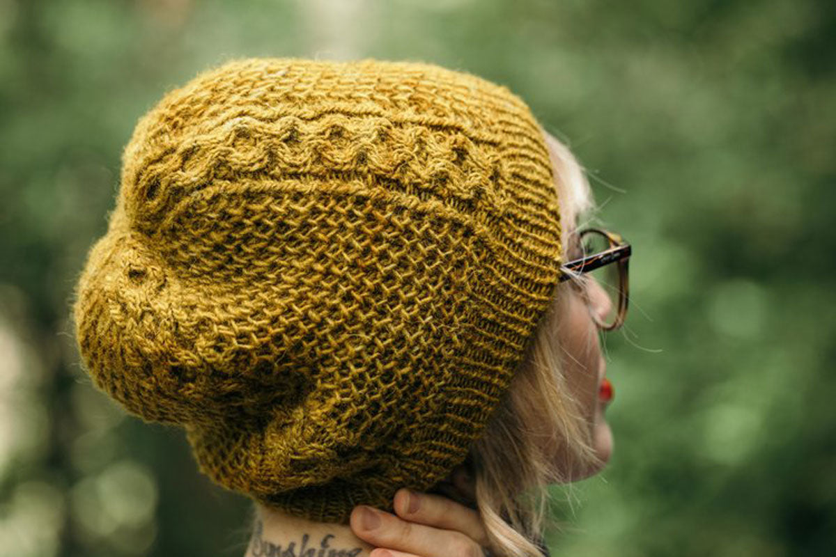 Andrea Mowry Drea Renee Knits Honey Study Knitting Patterns - Honey - Colored Yarn Hat Design