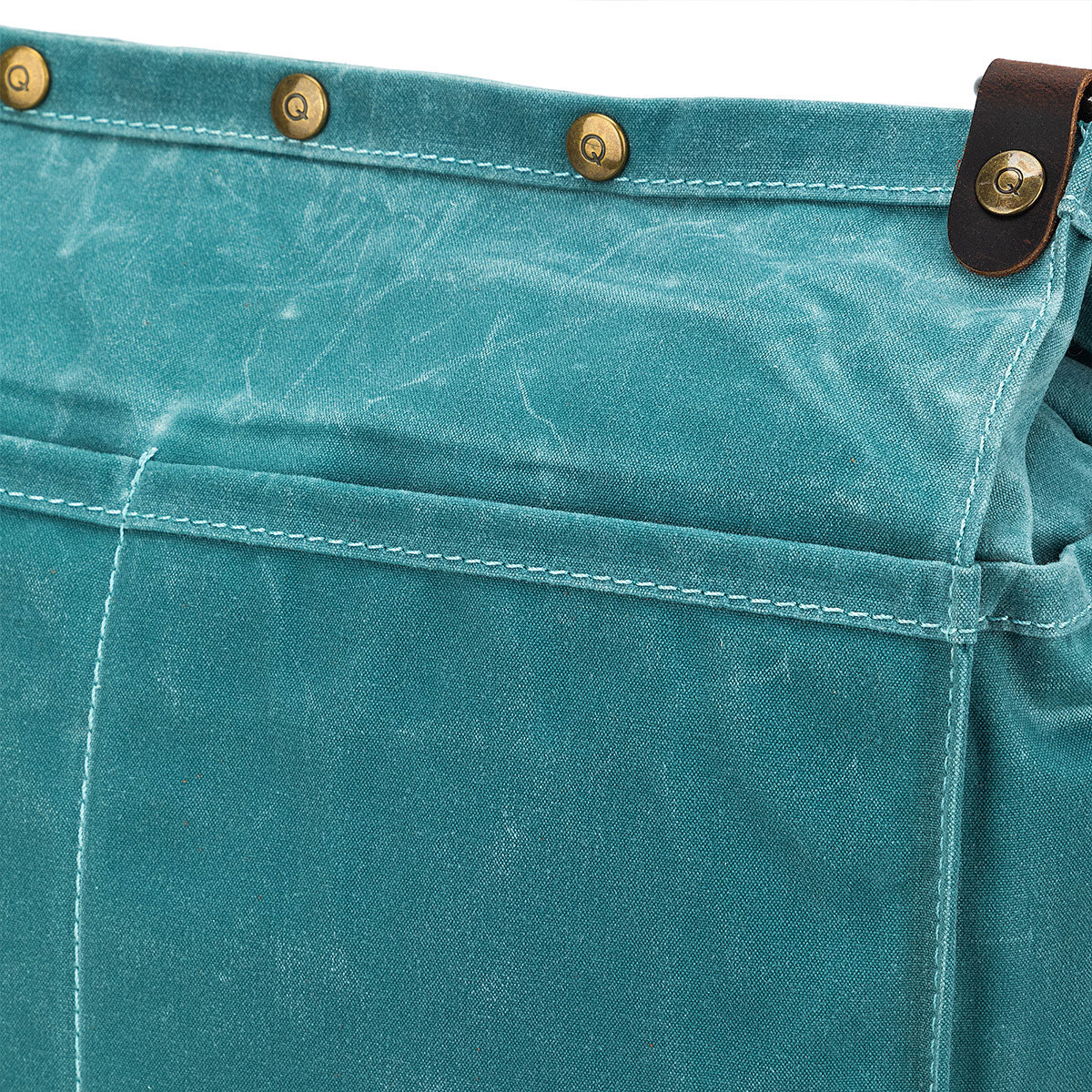 della Q Maker's Teal Canvas Rucksack - The All - in - One Crafting Essential