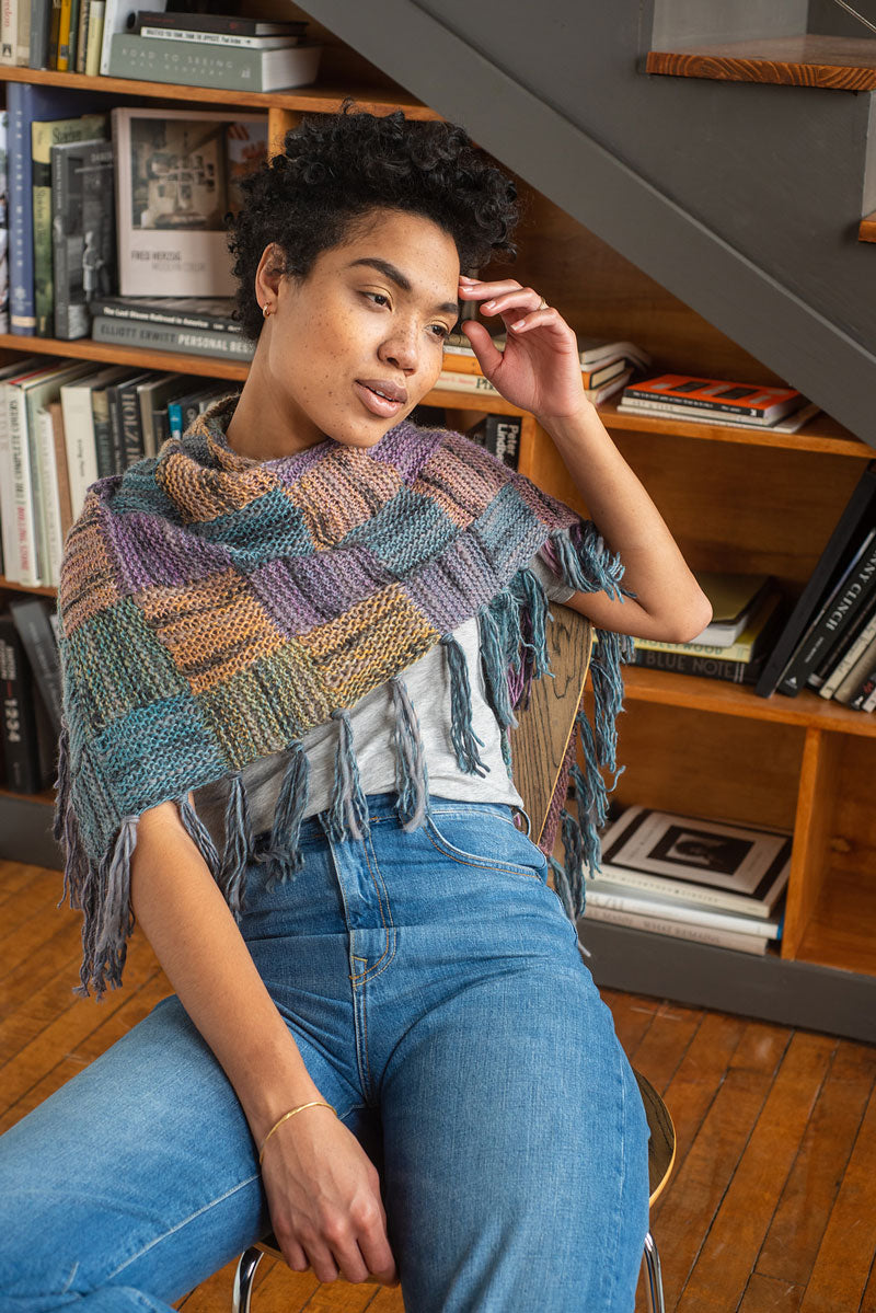 Berroco Booklet 428 - Exclusive Topaz Patterns for Marit Shawl - Instant PDF Download