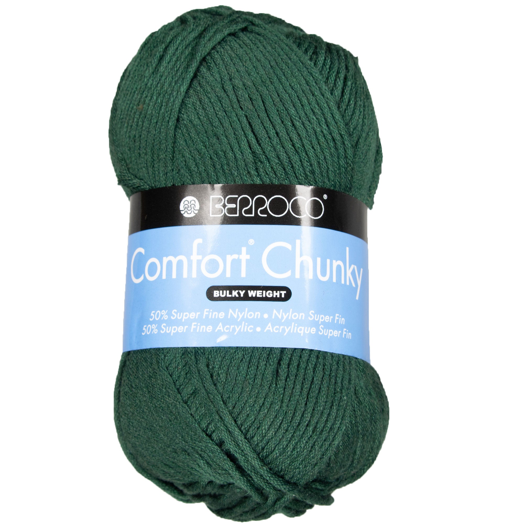 Berroco Comfort Chunky Yarn in 5762 Spruce - Ideal for Bulky Knitting Projects