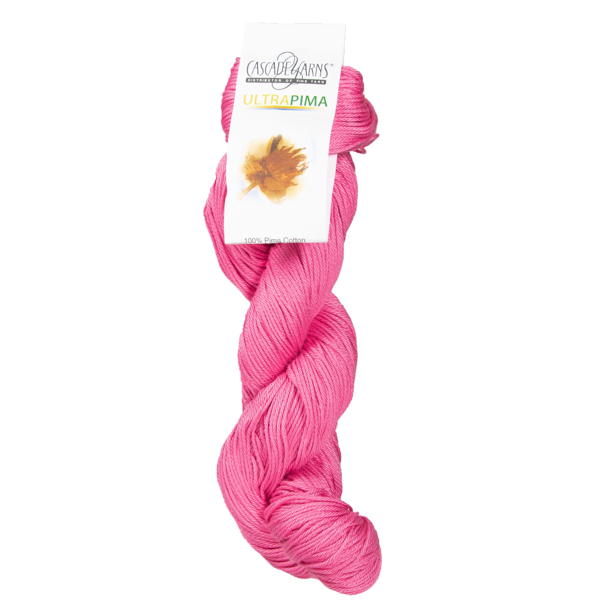 Cascade Yarns Ultra Pima DK-Weight Yarn - 3712 Primrose for Spring and Summer Projects