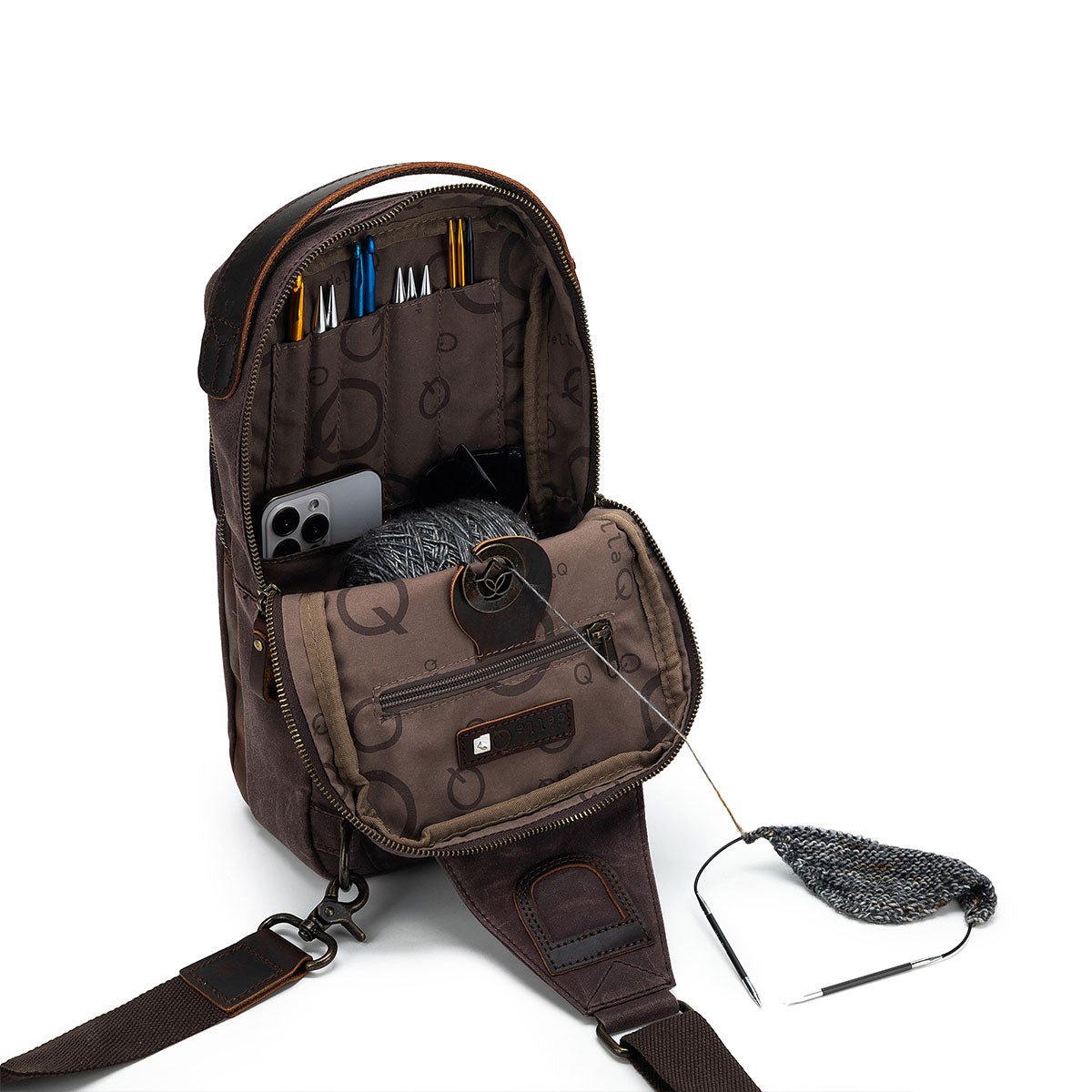 della Q Maker's Mini Cocoa Messenger - Stylish and Portable