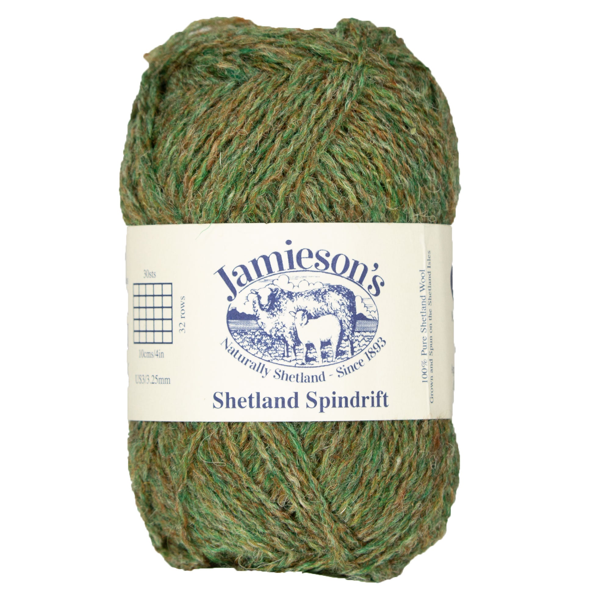 Jamieson's of Shetland Spindrift 2-Ply Yarn - 347 Hawthorn for Crochet and Knitting