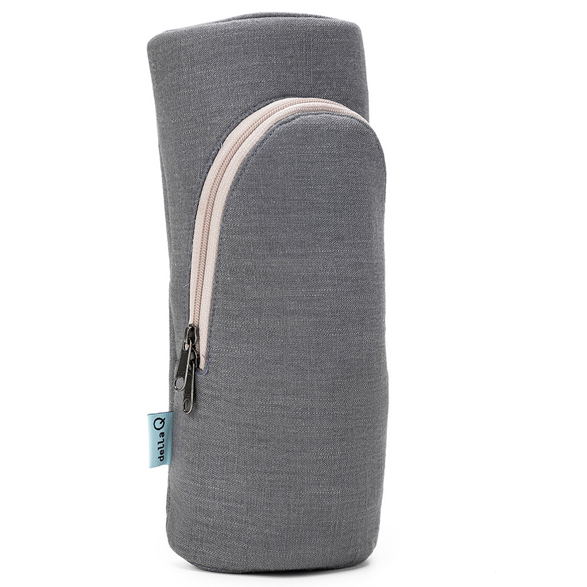 della Q Standing Needle Case 600 - Premium Linen - Slate Color