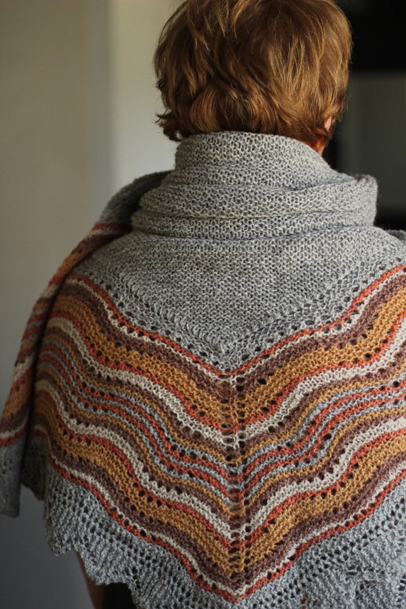Jamieson's of Shetland Hansel Hap Full Version Kit - Three Colorways, Three Sizes Available