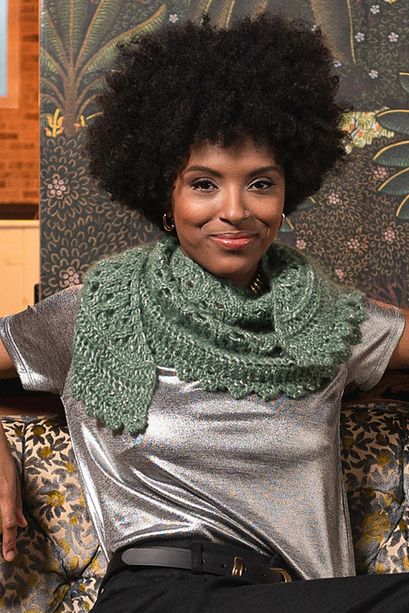 Berroco Gimlet Peridot Shawl Knitting Patterns - Instant PDF Download