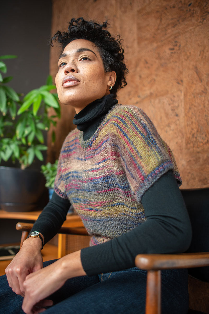 Berroco Booklet 428 - Topaz Patterns - Vajen Casual Tee PDF Download - Versatile for All Seasons