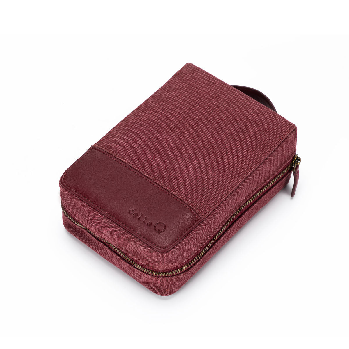 della Q Maker's Stylish Orange Circular Needlecase