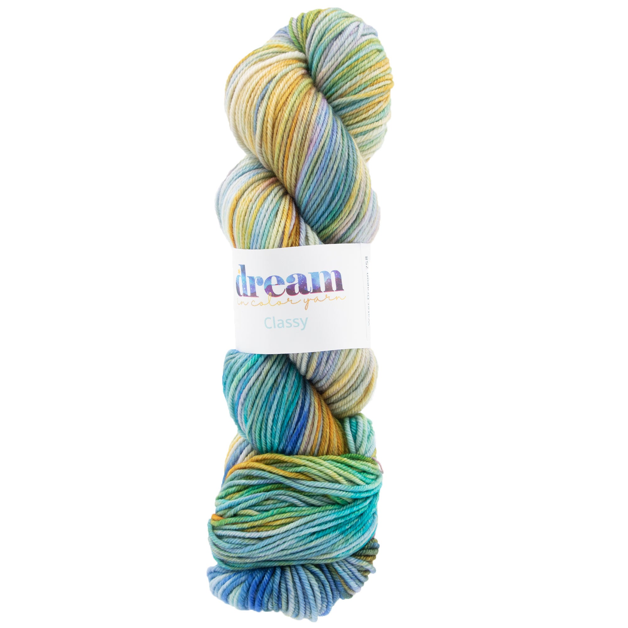Dream in Color Classy Yarn - Exquisite Water Dragon Shade