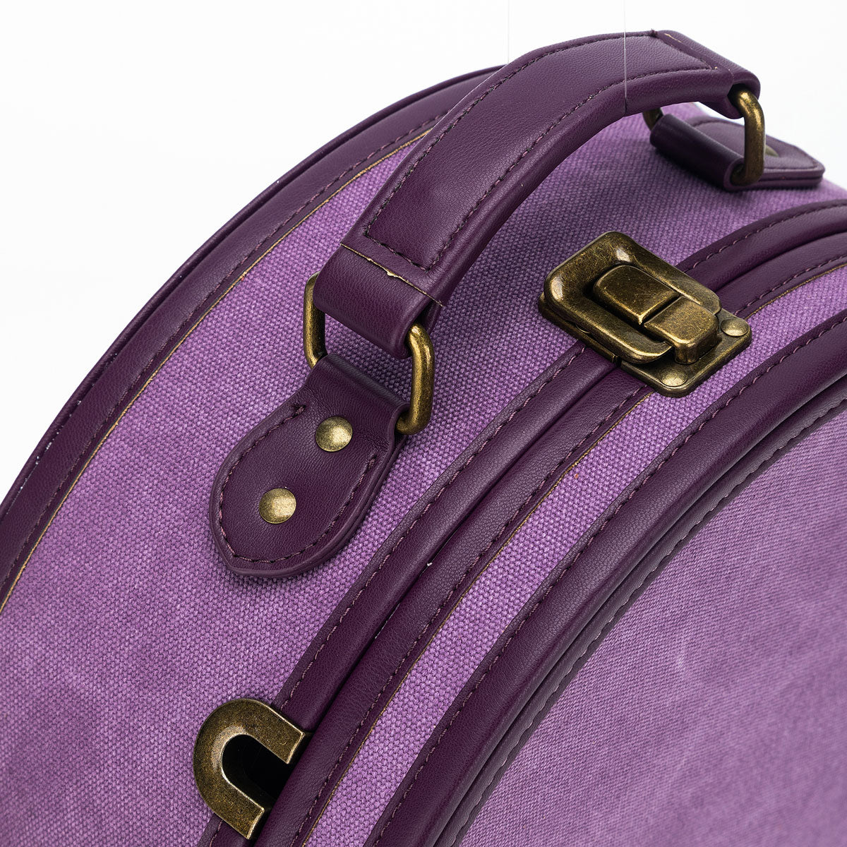 della Q Premium Maker's Hat Box - Stylish Plum for Craft Lovers