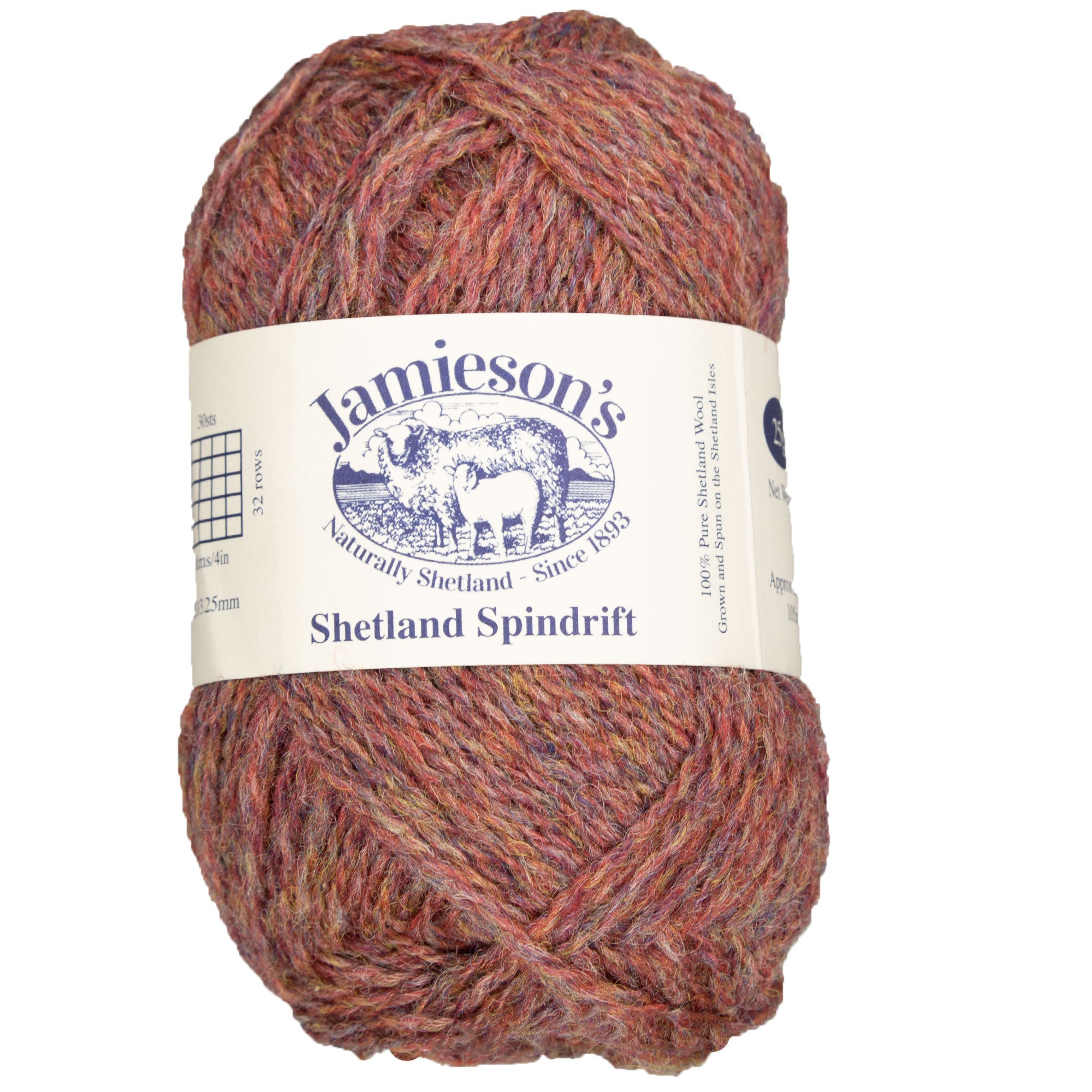 Jamieson's of Shetland Premium Spindrift Yarn - 186 Sunset
