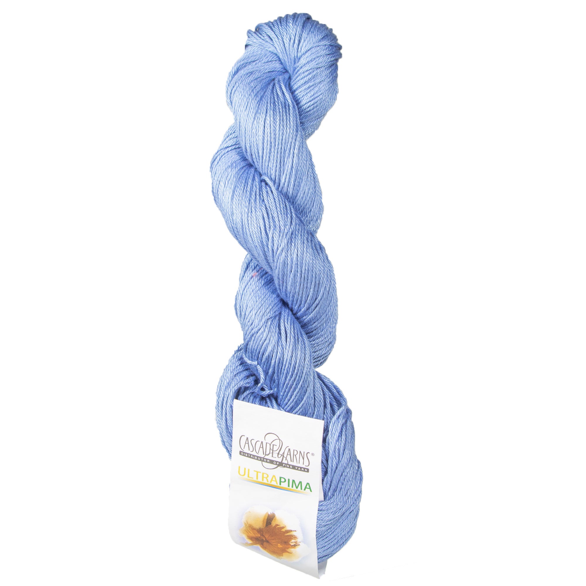 Cascade Yarns Ultra Pima Yarn - 3772 Cornflower - Ideal for Year - Round Crafting