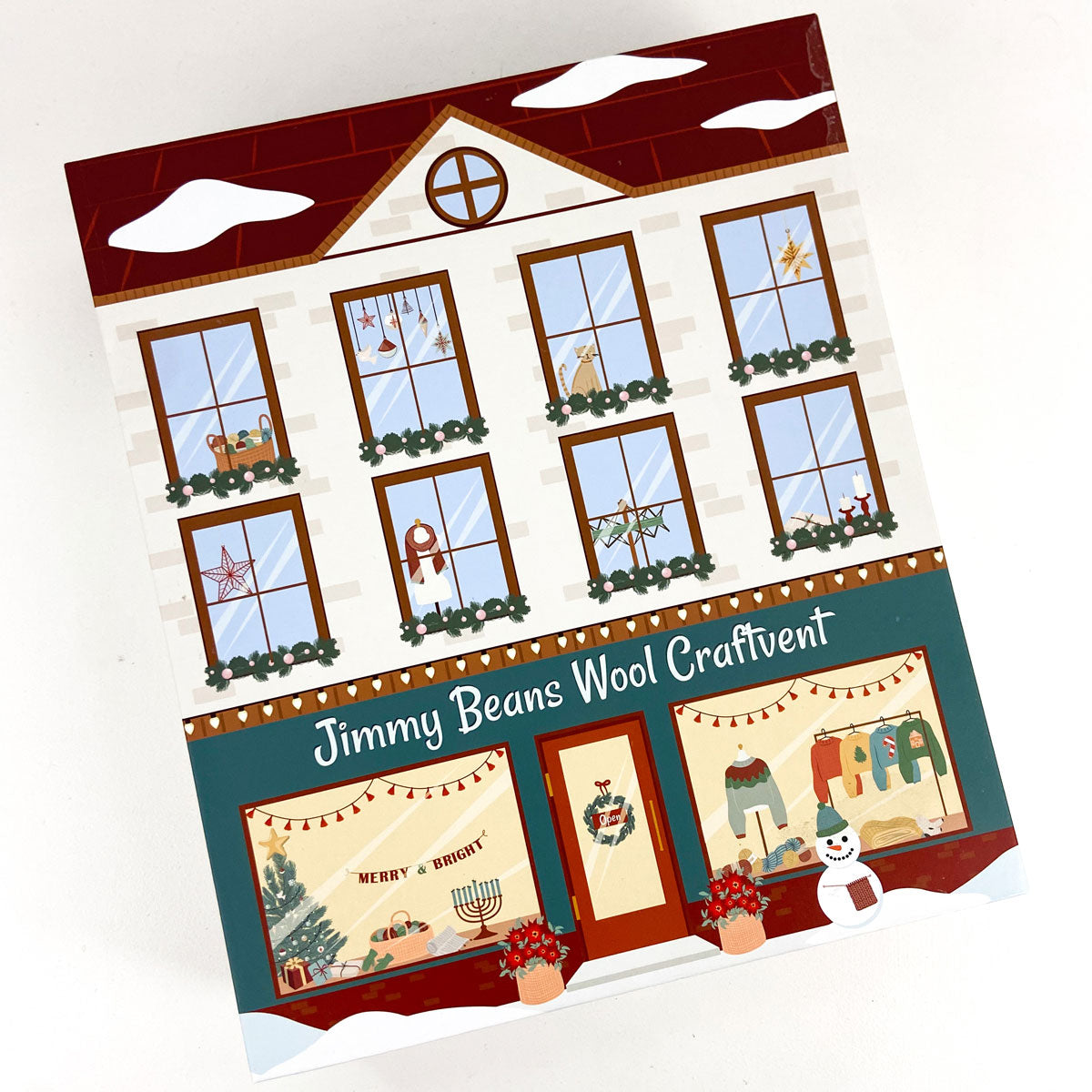 Jimmy Beans Wool Craftvent Calendar Kits - Festive Fiber Delights for Knitters and Crocheters