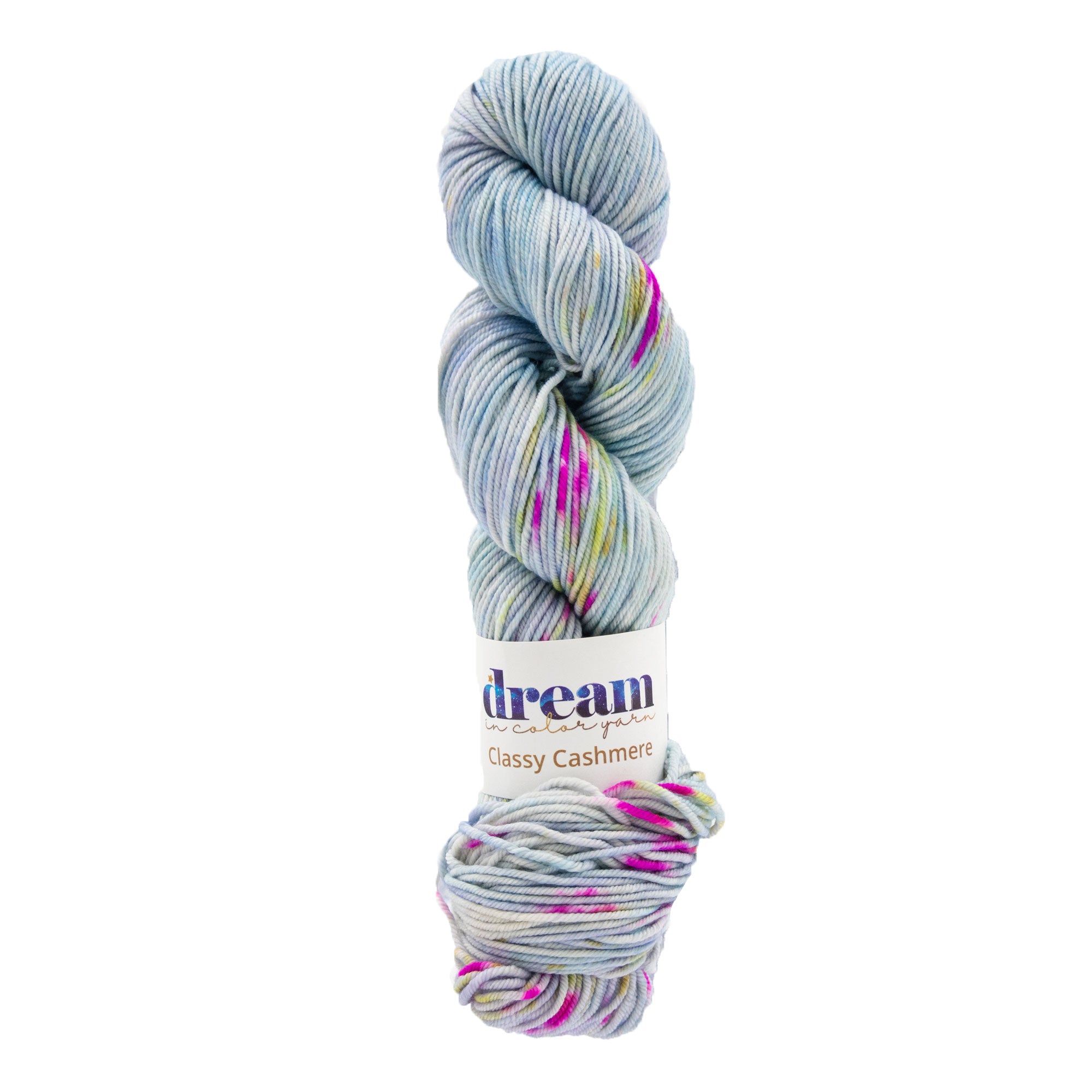 Dream in Color Classy Cashmere Yarn - Exquisite Bloomin Sky 583