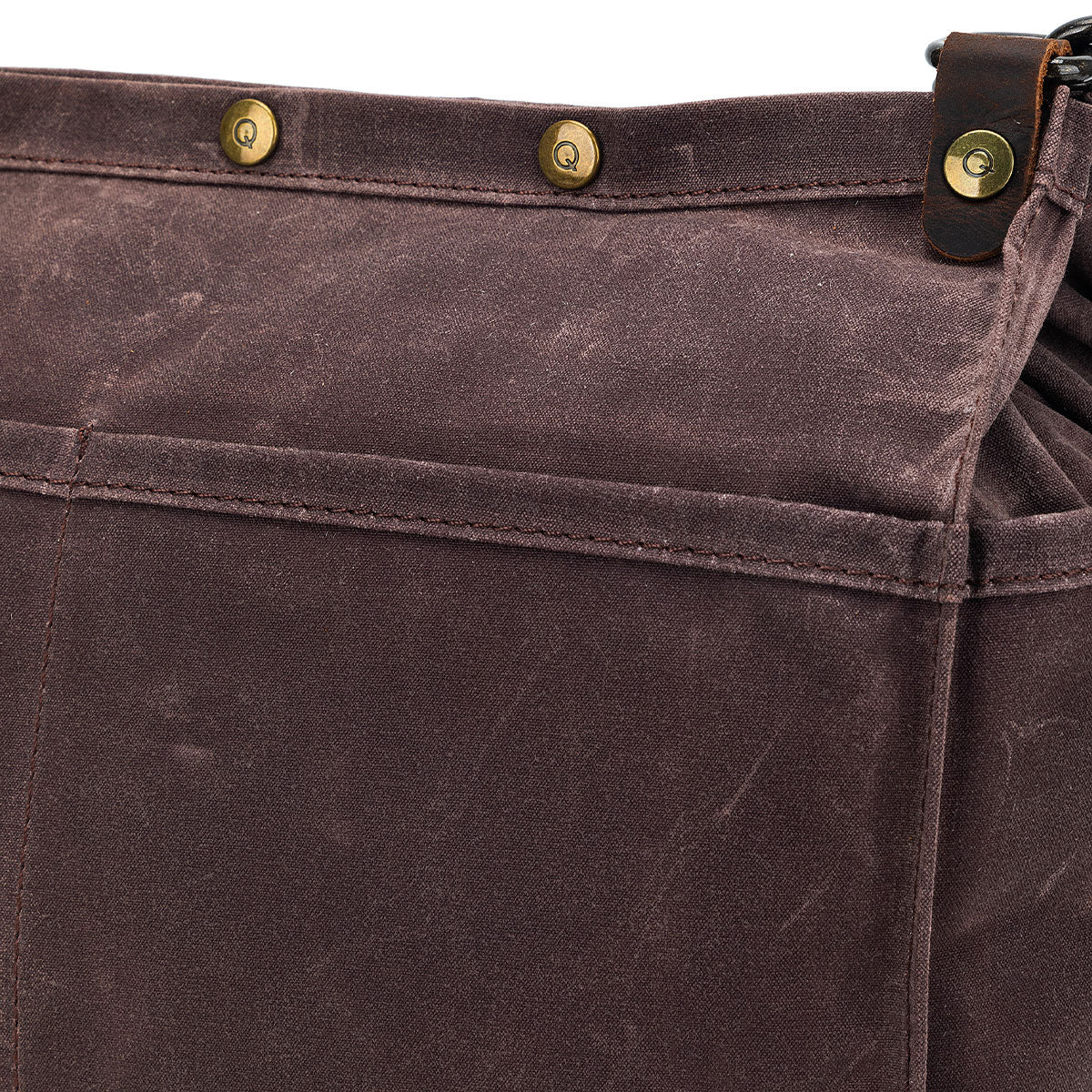 della Q Maker's Canvas Cocoa Rucksack - Ideal for Craft Projects