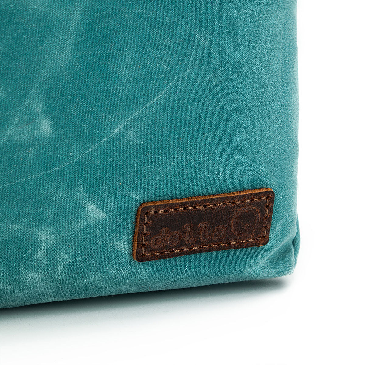 della Q Maker's Premium Canvas Knit Sacks (Set of 2) - Stunning Teal