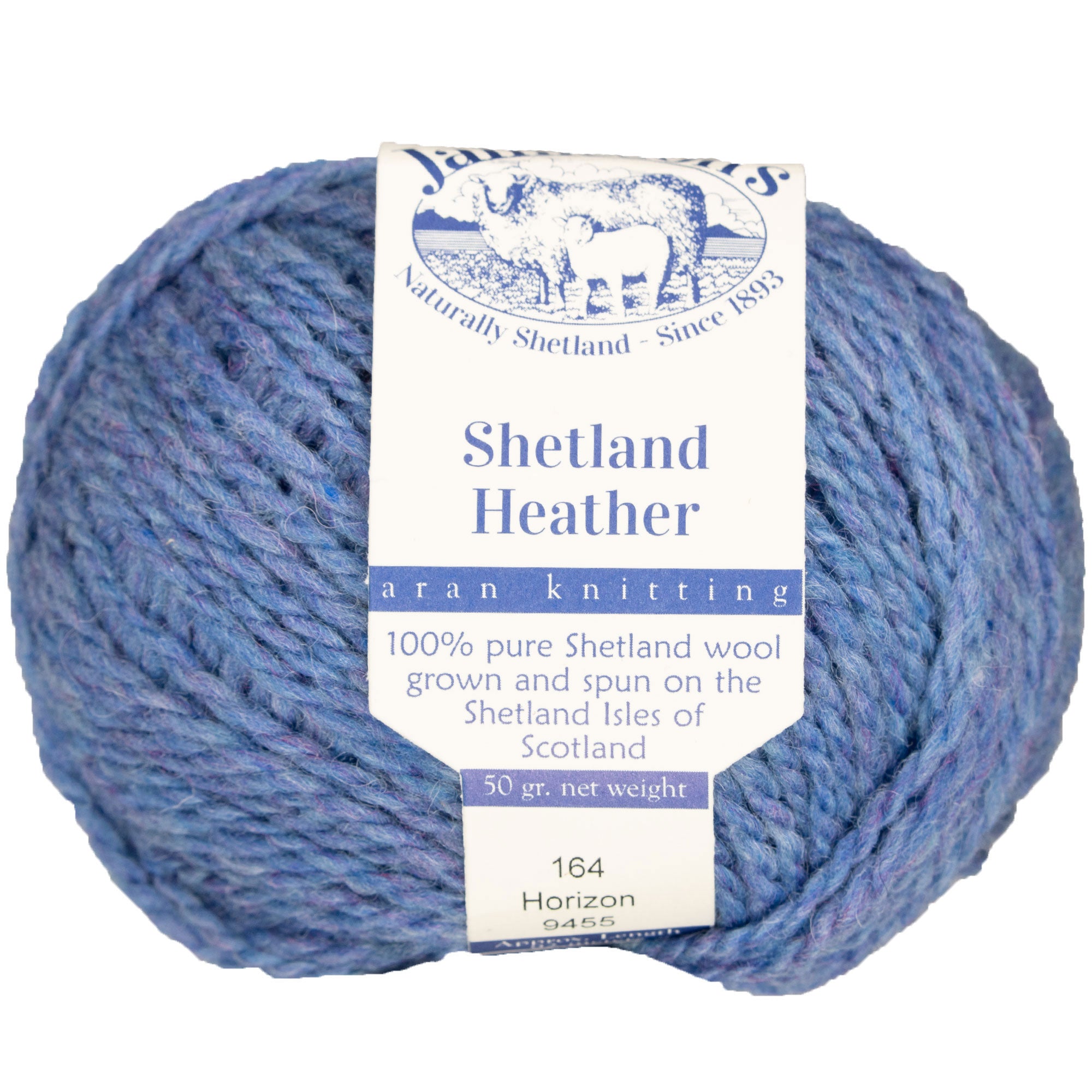 Jamieson's of Shetland Premium Heather Aran Yarn - 164 Horizon