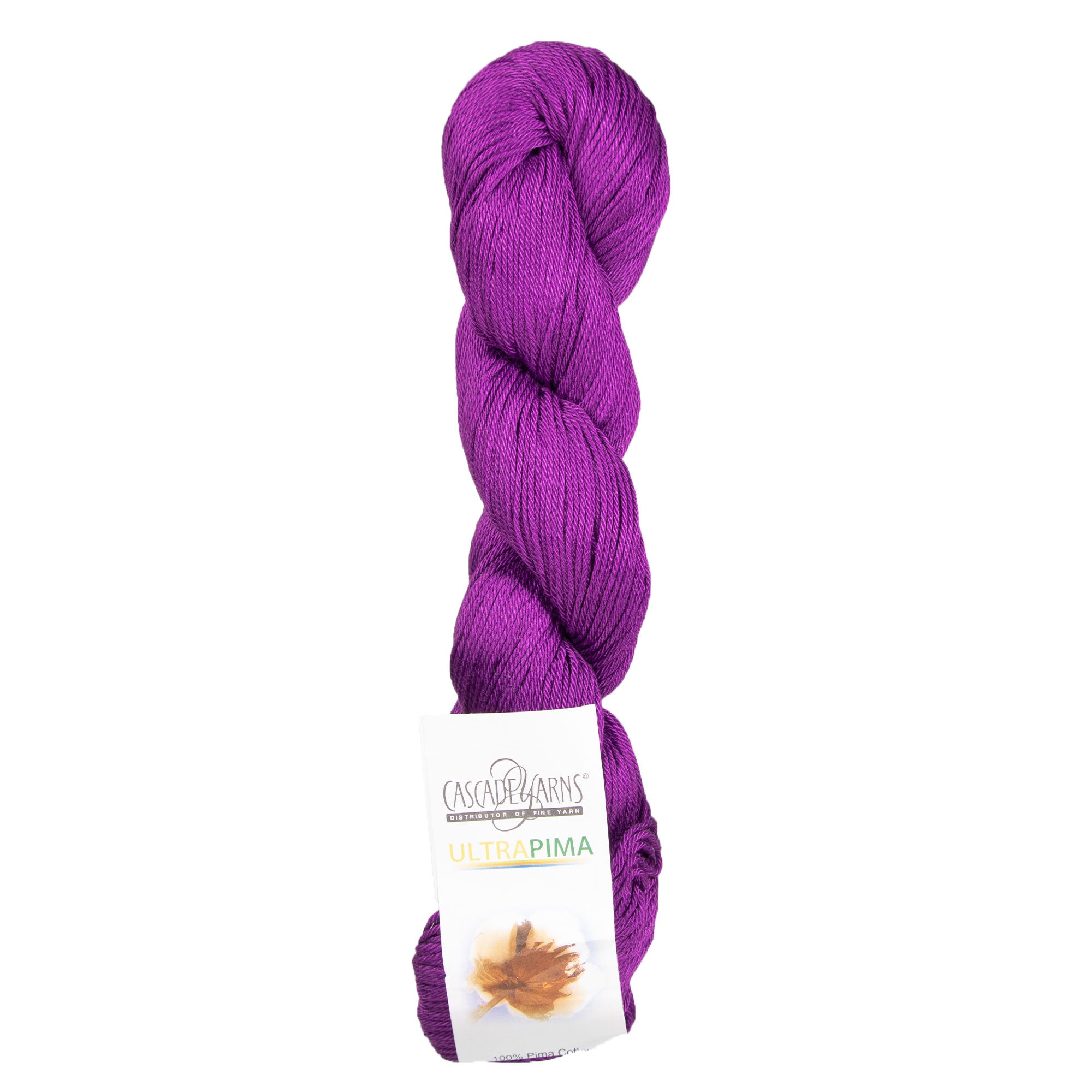 Cascade Yarns Ultra Pima DK - Weight Yarn in 3779 Pansy Shade