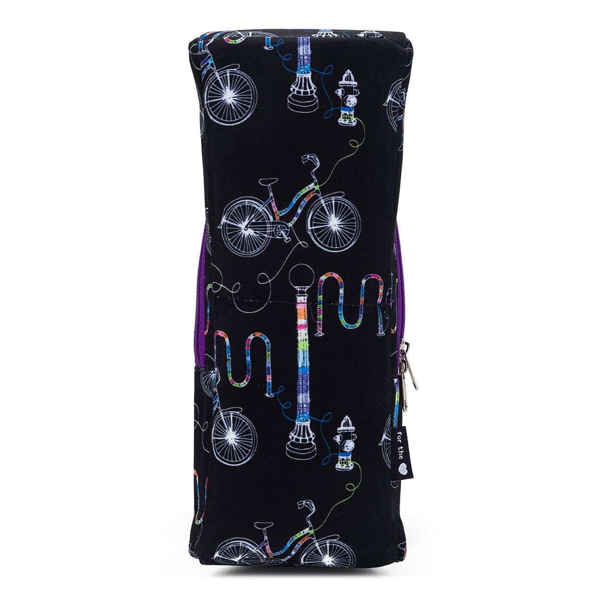 della Q Standing Needle Case - 600 - Fabulous Fabric Print Collection for Yarn Bombing