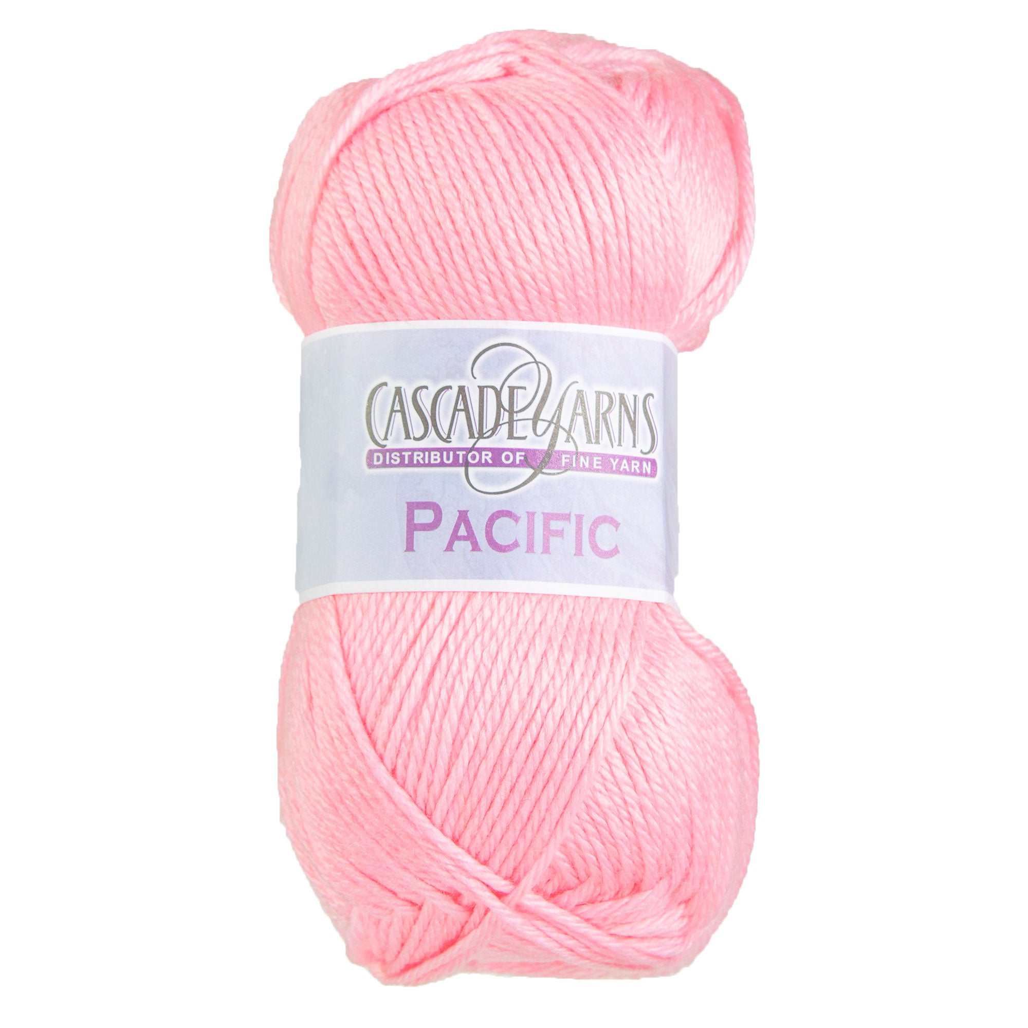 Cascade Yarns Pacific Yarn - 018 Cotton Candy: Super-soft Superwash Merino & Acrylic Blend