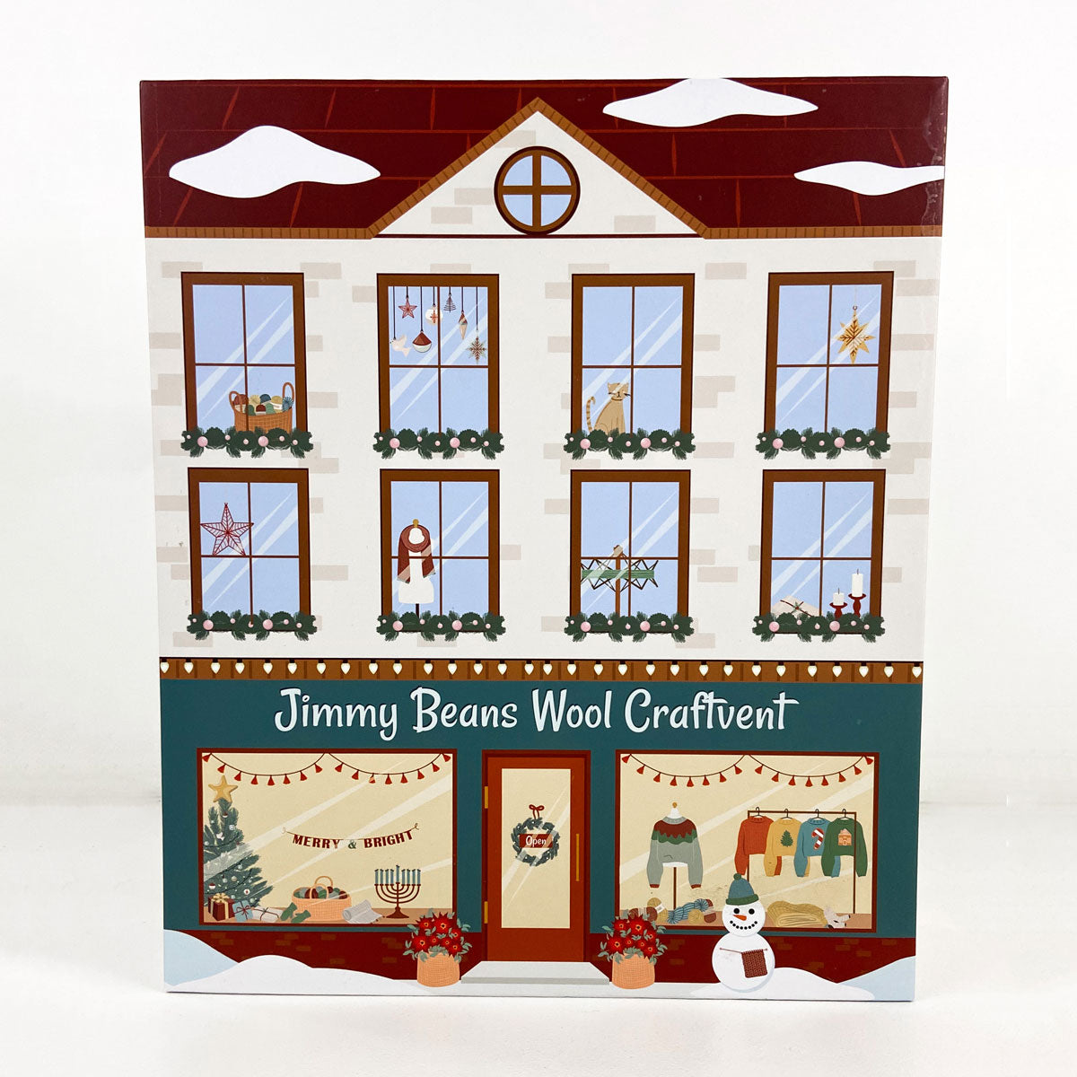 Jimmy Beans Wool Craftvent Calendar Kits - Festive Fiber Delights for Knitters and Crocheters