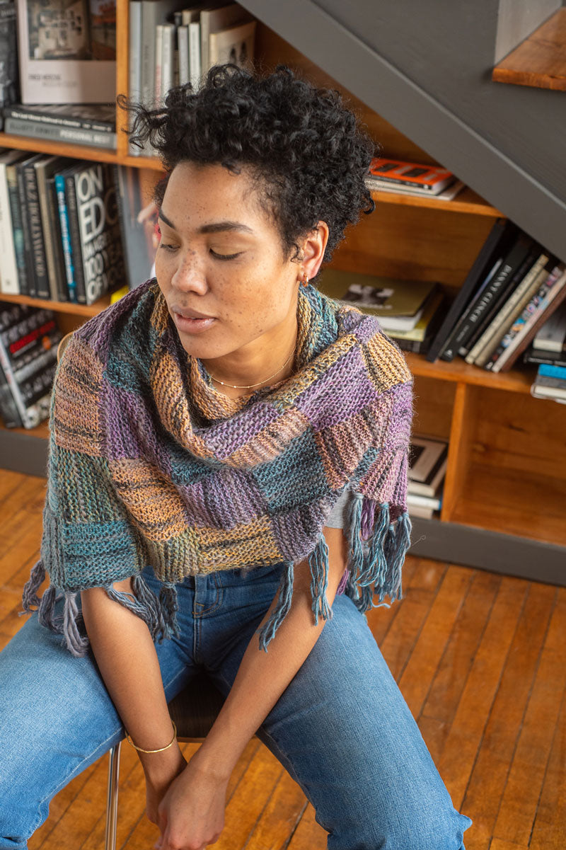 Berroco Booklet 428 - Exclusive Topaz Patterns for Marit Shawl - Instant PDF Download