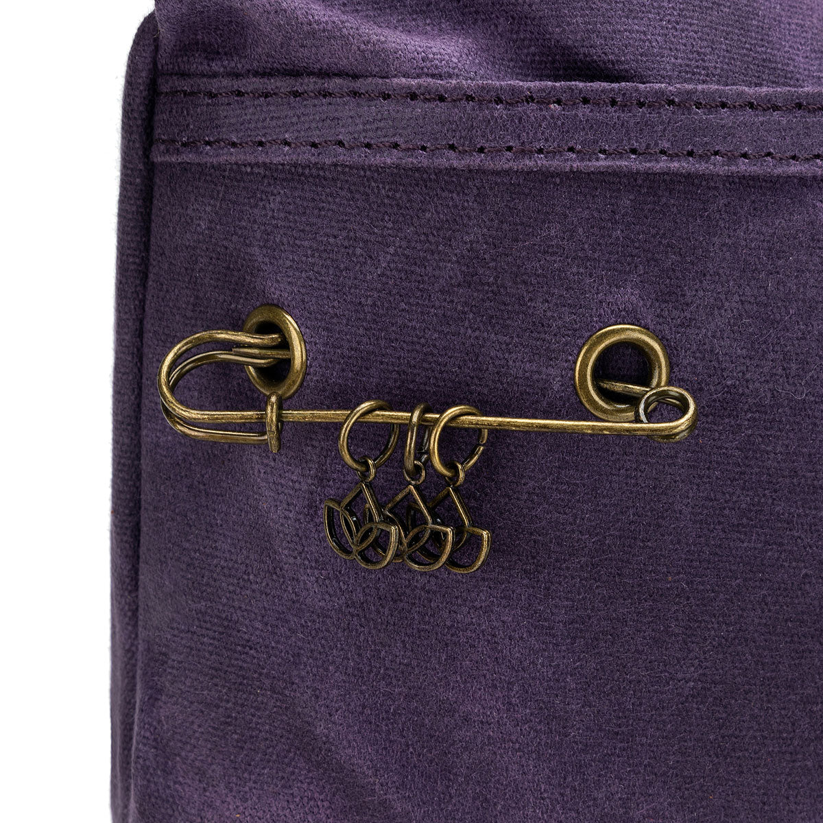 della Q Maker's Mini Purple Messenger: Stylish & Portable