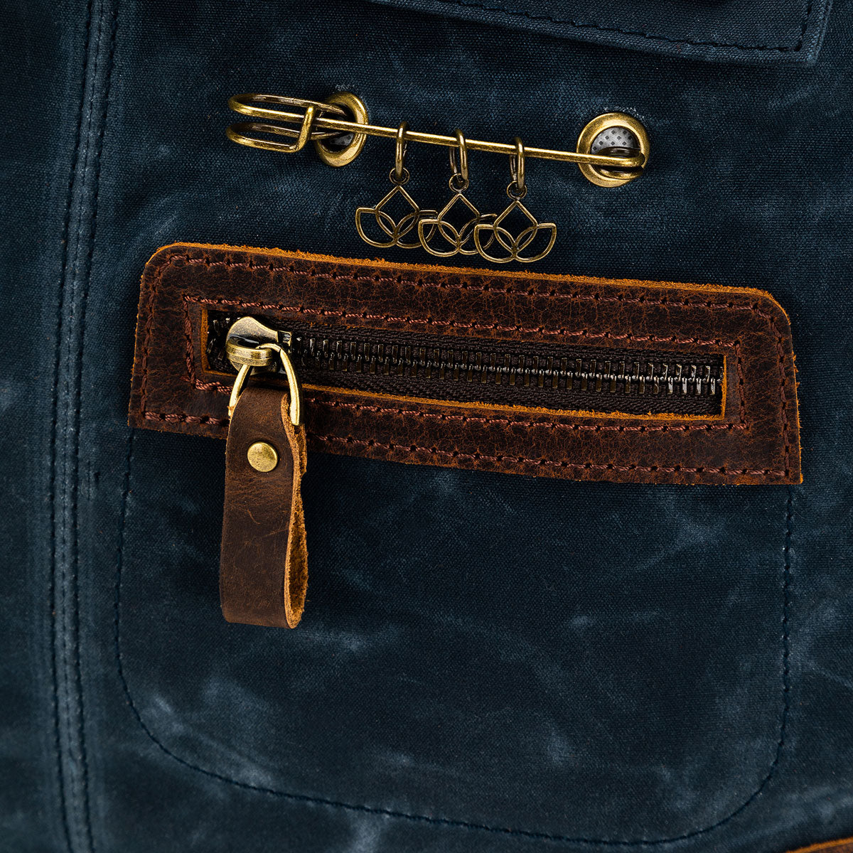 della Q Maker's Mustard Midi Backpack - Ideal for Crafting Projects