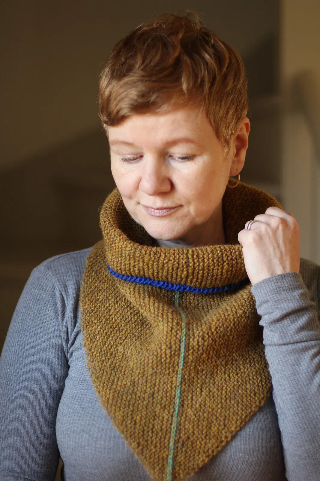 Jamieson's of Shetland Riggies Cowls Knitting Kit - Small (Large) Size