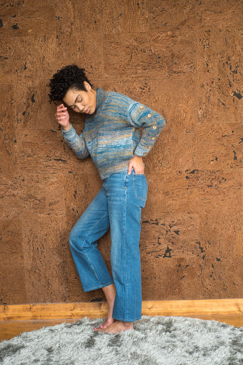 Berroco Booklet 428 - Exclusive Topaz Patterns - Rika Pullover PDF Download